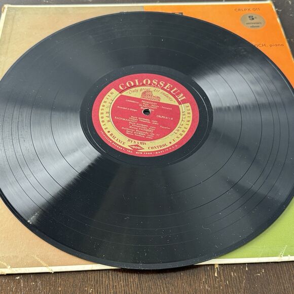 Shostakovich David Oistrakh Violin NM Vinyl Colosseum CRLPX 011 Trio In E Minor - Picture 5 of 6